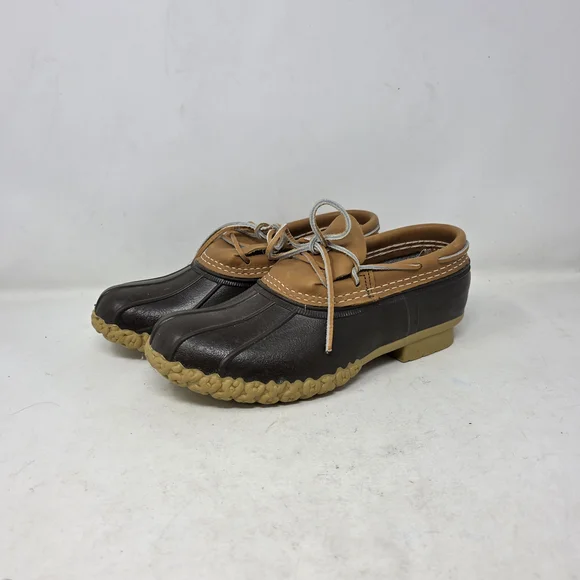 L.L. Bean Brown and Tan Women's Winter Boots Size 8