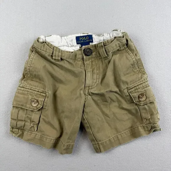 Polo Ralph Lauren Toddler Cargo Shorts Khaki 3T