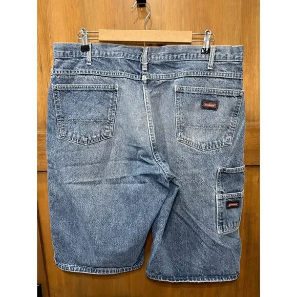 Vintage Dickies‎ Cargo Denim Jean Shorts Size 38 (13