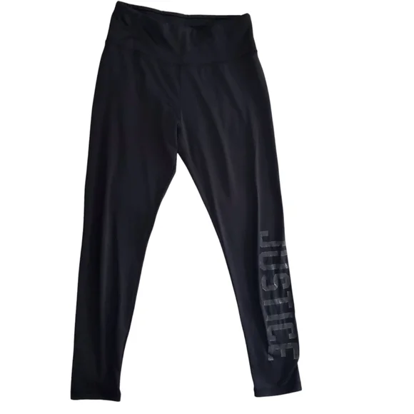 Justice GIRLS‎ Black Leggings XS