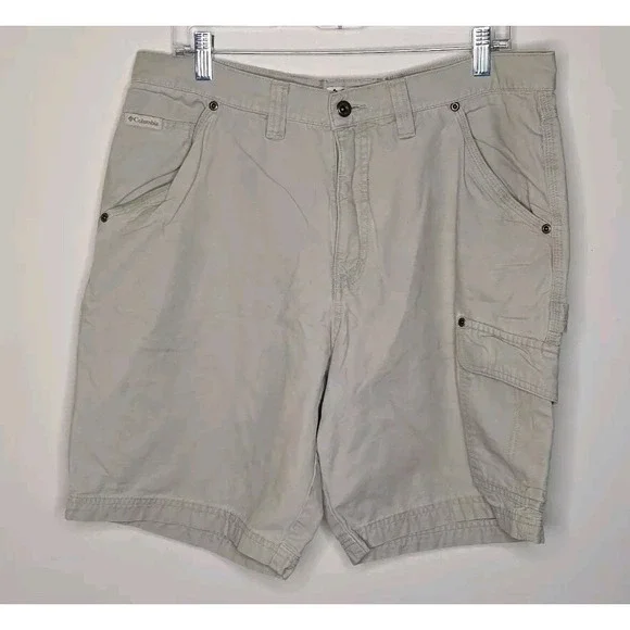 Columbia‎ Cargo Shorts Mens 36 Khaki