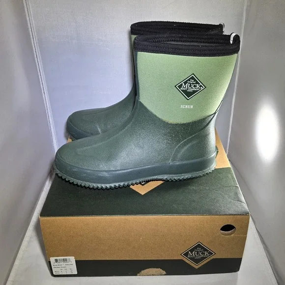 Original Muck Boot Company Scrub Boot SCB-333E Garden Green - Men's 6 Women's 7