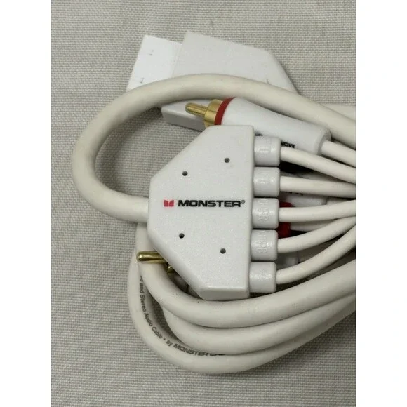 Monster Cable Advanced Performance Nintendo Wii Component Audio Video Cable