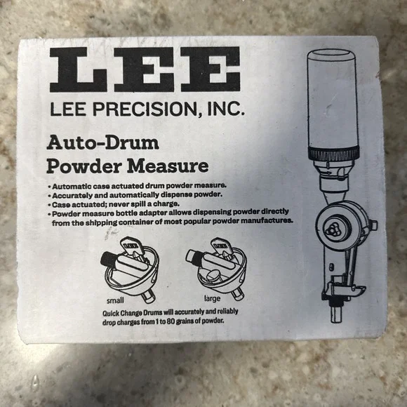 Lee Auto-Drum Powder Measure with Bottle Adapter 90811