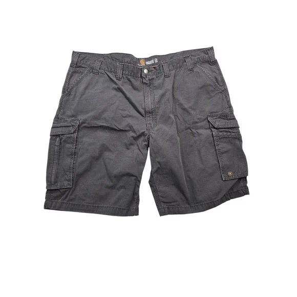 Carhartt Men's 46‎ Gray Force Tappen Relaxed Fit Ripstop Cargo Shorts 101168