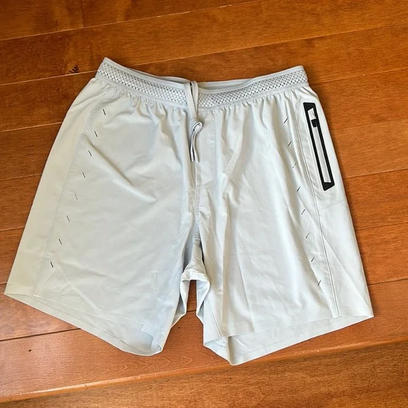 NWOT Ten Thousand Light Grey Session Short (Liner) 7