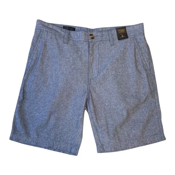 14th & Union Slim Fit Shorts Casual Everyday Blue‎ Cotton Blend Size 38 NWT
