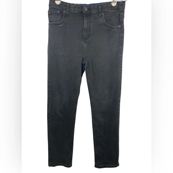 Levi’s 502 Black Denim Jeans Boys Husky 14 -33x29