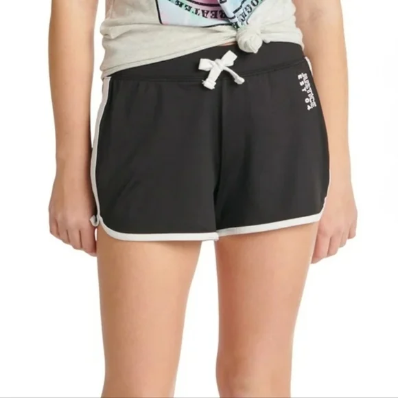 Justice Everyday Faves Dolphin Shorts Black S ( 7 / 8 )