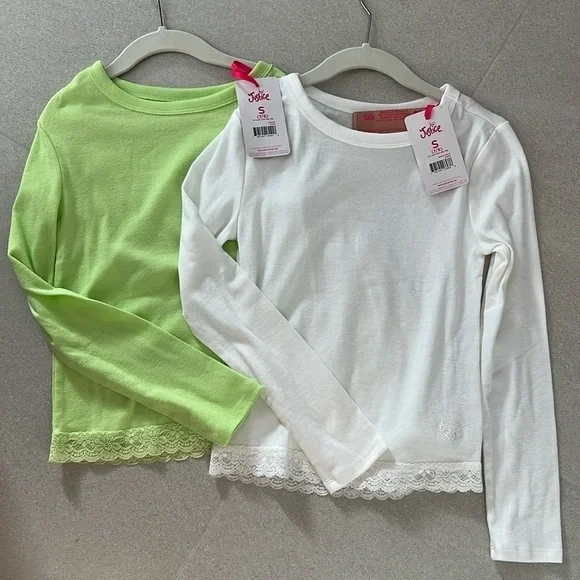 Justice 2pk Long Sleeve Shirts! NWT