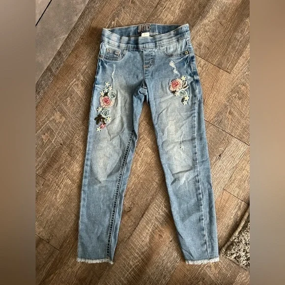 🌸 $10 SALE 🌸 Justice Girls Jeans Size 7