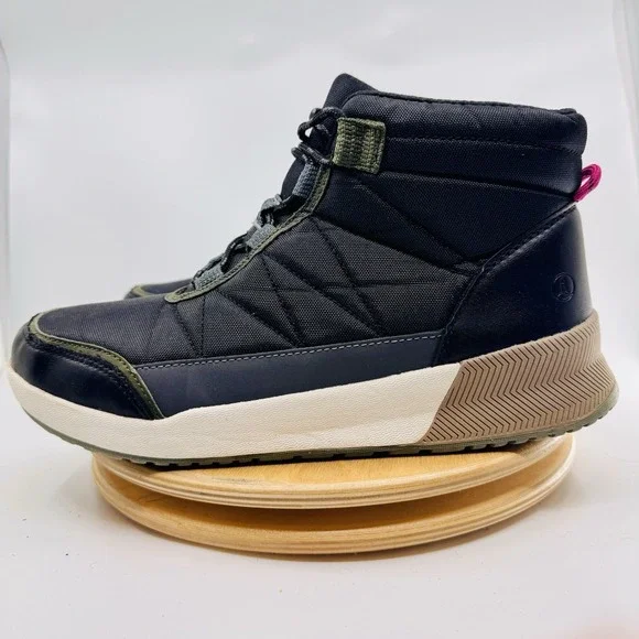 Lands End Women's 11 Black‎ Transitional Insulated Winter Snow Boots
