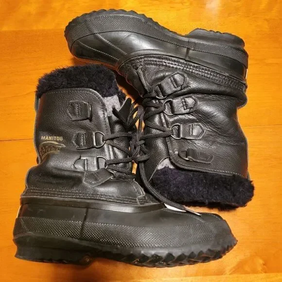 Sorel Manitou Vintage Winter Waterproof  Boots size 6