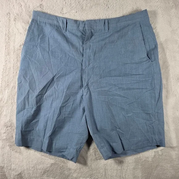 Meadowfield Sweet-Orr Shorts Mens 35 Blue Vintage Union Made Wash Wear‎ Retro