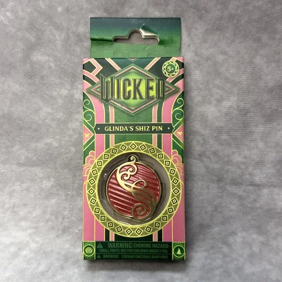 Wicked The Musical Glinda's Shiz Pin Official Merchandise Red Pin New