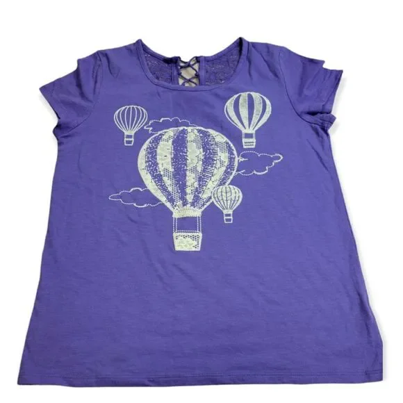 Justice hot air balloon shirt 16