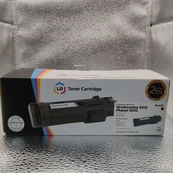 LD Compatible Xerox 106R03480 HY Black Toner for Phaser 6515 & WorkCentre 6515