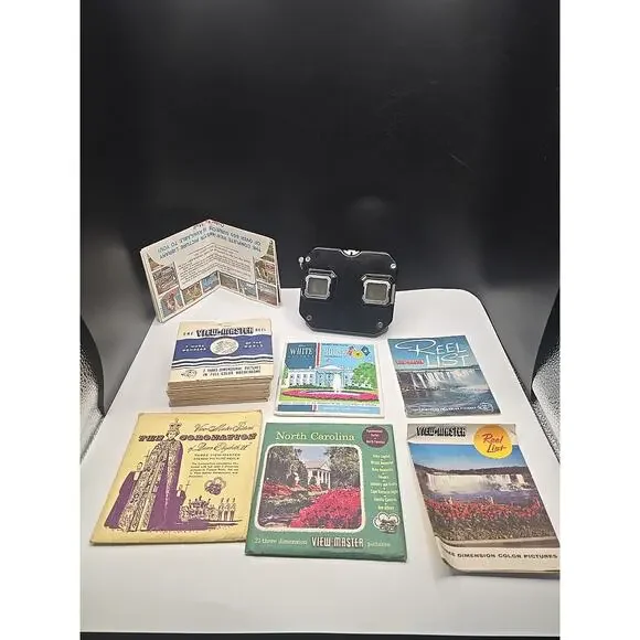 Vintage Sawyer's View-Master Black MEDAL Viewer Made In USA Portland,OR 1950s