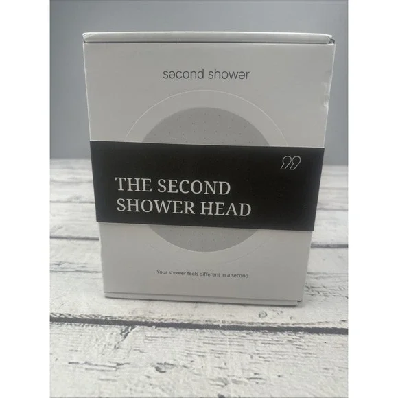 SecondShower Filtered Shower Hand | Clinically Proven for Skin Health, New