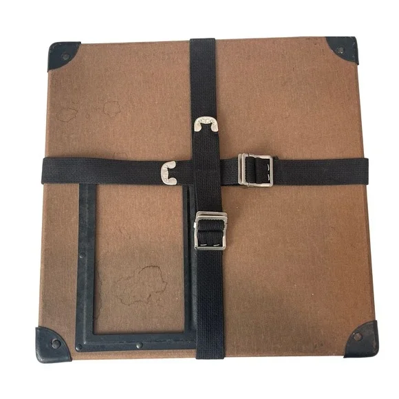 00766 Taylor Reel Corp 16mm 1200ft Film Reel Case Box Spec with reel‎ & orig pc