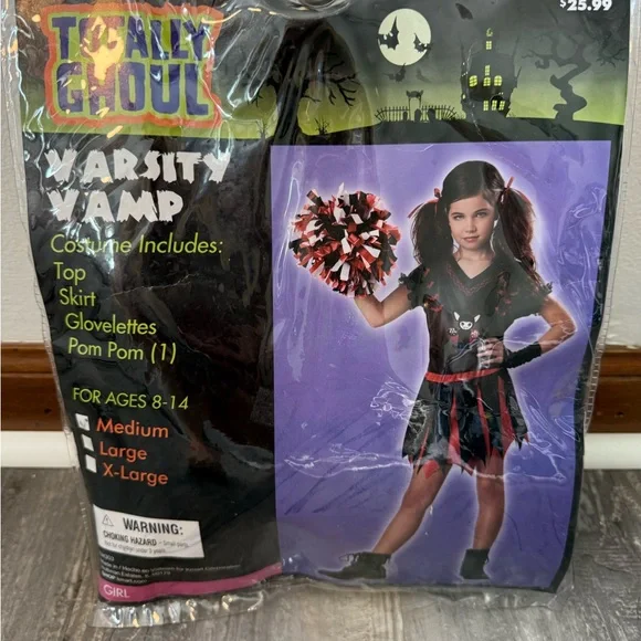 Varsity Vamp‎ Halloween Costume for Kids