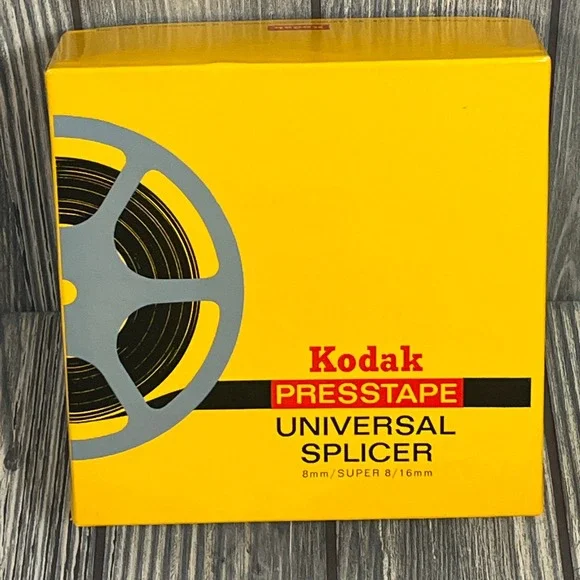 Kodak‎ Presstape Universal Splicer Gray Vintage Film Tool Gear