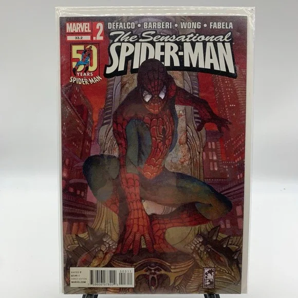 Sensational Spider-Man #33.2 Marvel Comics‎ 2012 Bagged And Boarded