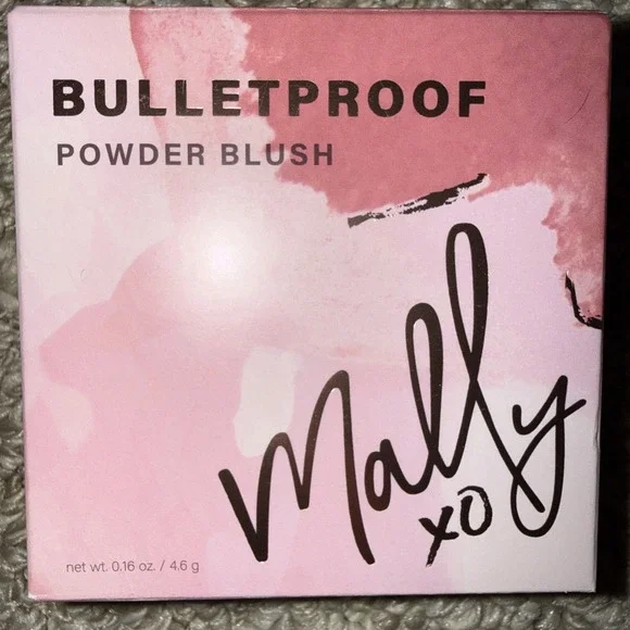 Mally XO‎ Bulletproof Powder Blush in Robust Rose 0.18 oz NIB