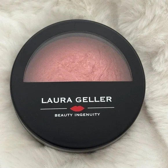 Laura Geller Baked Blush-N-Brighten Marbleized Blush - Roseberry - 0.176oz‎ / 5g