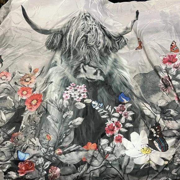 Highland Cow Shower Curtain 72