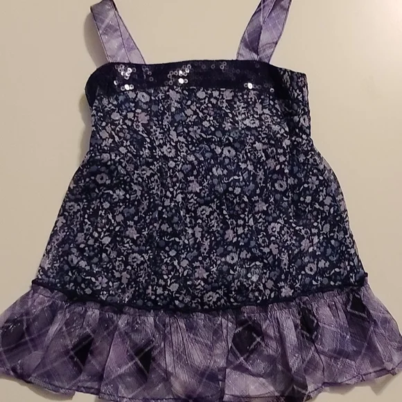 NWT Justice Y2K Early 2000s Style Halter Top - Size 6 (E4)