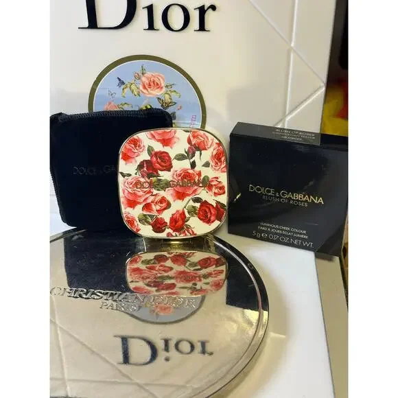 Dolce & Gabbana Blush of Roses Luminous Cheek Colour - 500 APRICOT - NEW in BOX