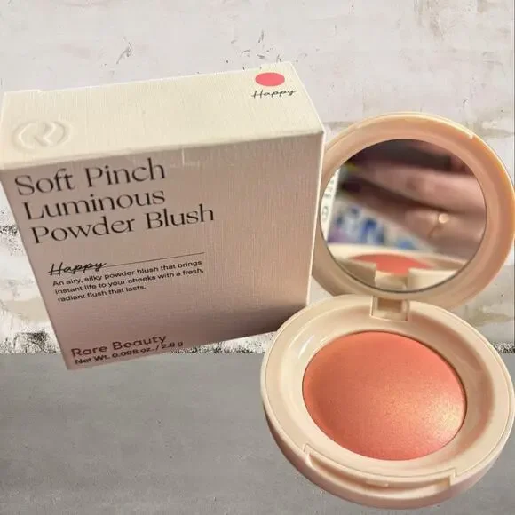 Rare Beauty Soft Pinch Luminous Powder Blush in Happy NIB