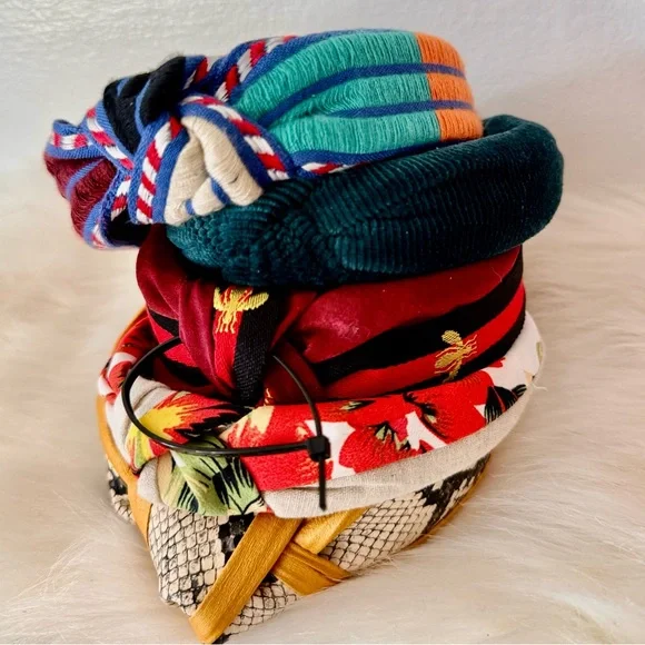 Set of 5 Colorful headbands