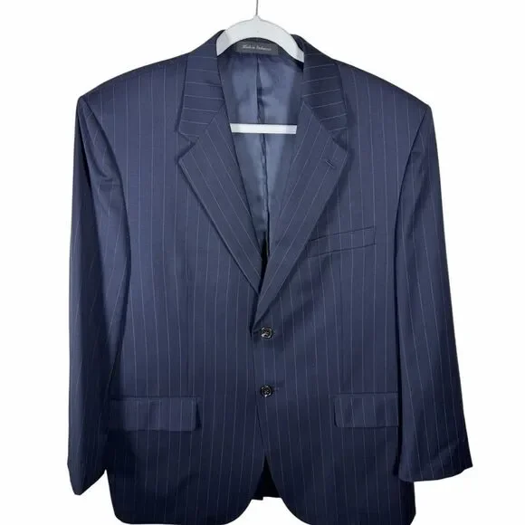 Lauren Ralph Lauren Navy Blue Pinstripe Men’s Blazer Size 42S