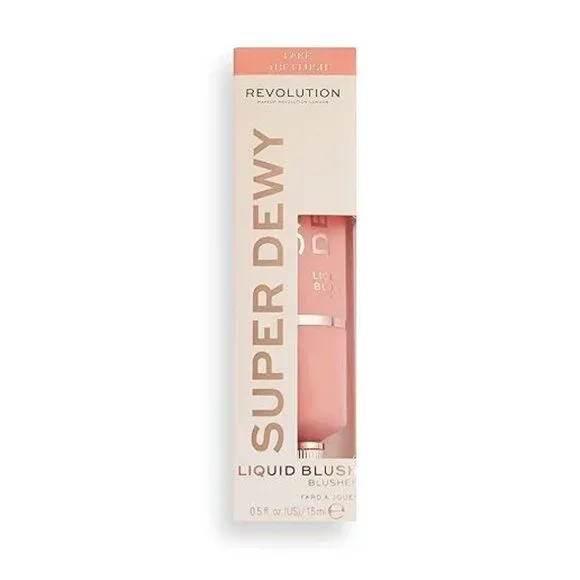 Revolution Beauty Super Dewy Liquid Blush - Fake The Flush