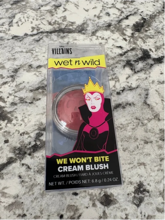 Wet N Wild x Disney Villains “We Won’t Bite” Cream Blush Bad Apple