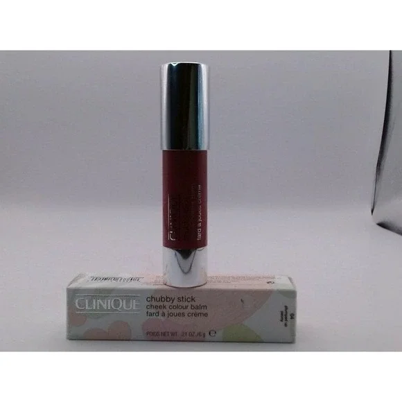 Clinique - Chubby Stick Cheek Color Balm Blush-Plumped Up Peony,BRAND NEW IN BOX