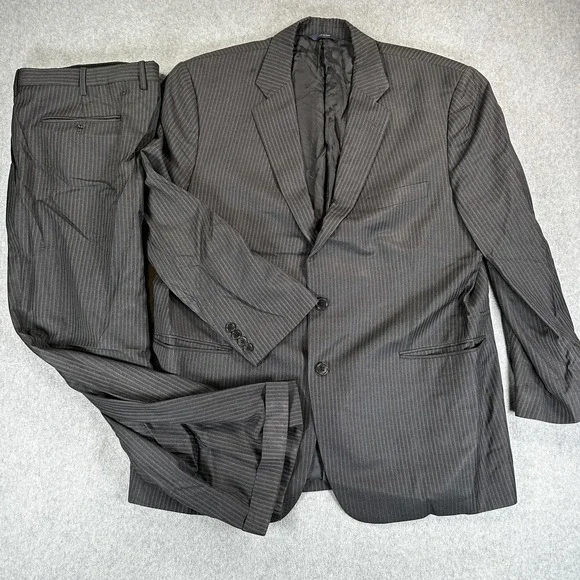 Brooks Brothers 1818 Madison Suit Blazer Pants Mens 46 42x26 Wool 2 Piece Italy