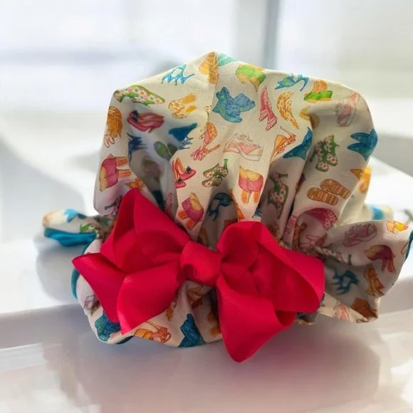 Funky Shower Cap, Water-Resistant, Satin-Lined, Adjustable