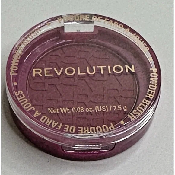 MakeUp Revolution Blush Berry Color NEW .08 oz