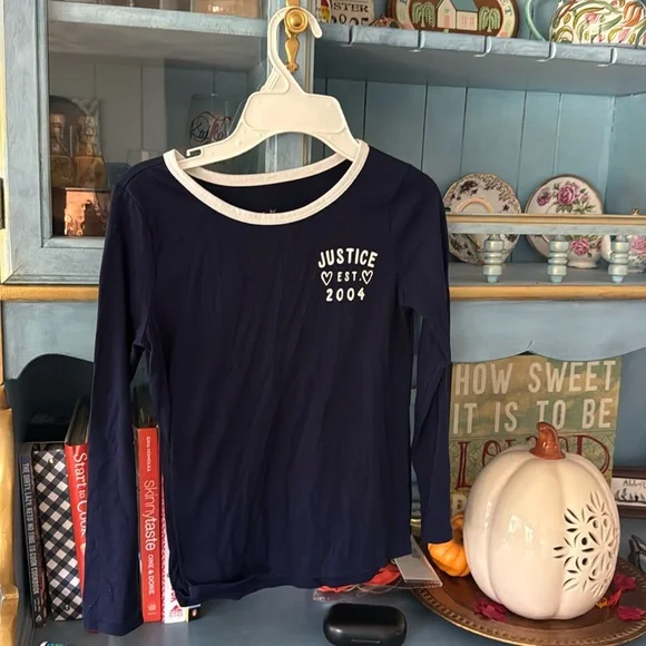Justice long sleeve super soft short 10