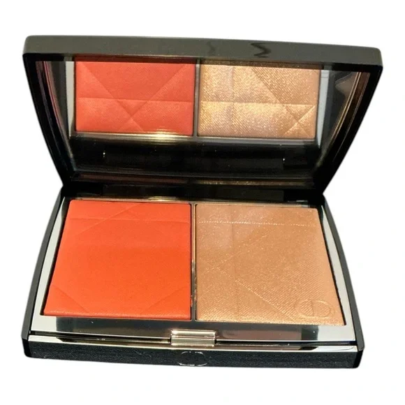 Dior Rouge Blush Colour & Glow Duo - Vibrant Orange and Shimmering‎ Gold