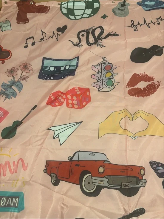 Taylor Swift Shower Curtain