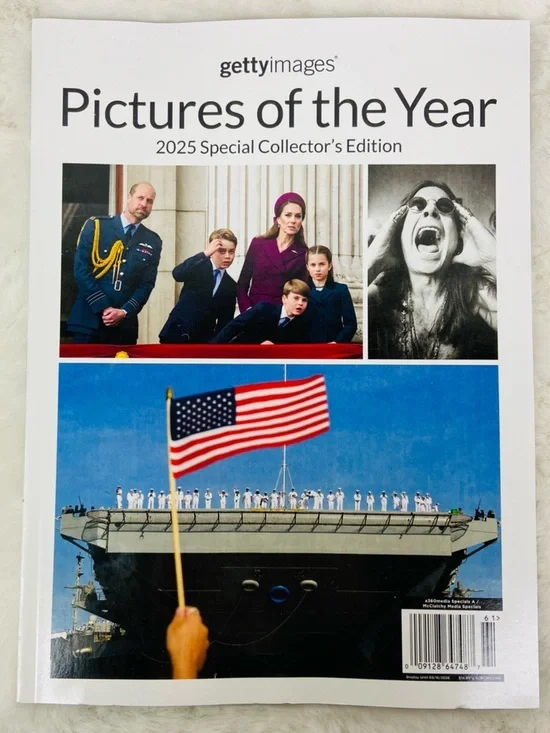 Getty images Pictures of the Year 2025 Special Collector's Edition - White
