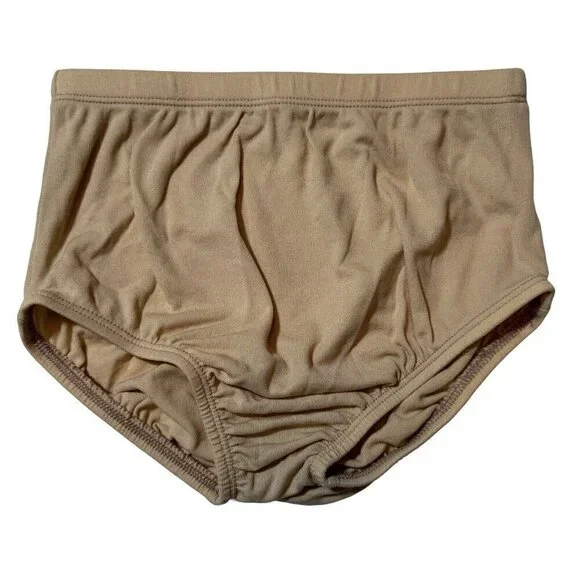 BODY WRAPPERS Pull-On High-Waist Dance Briefs‎ Girls 12/14  Ballet Lyrical NEW