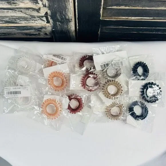 Hair Ties New in Package 15 Total