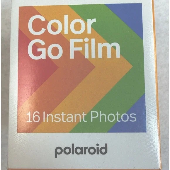 Polaroid Color Go Film 16 Instant Photos for Go Cameras New Sealed