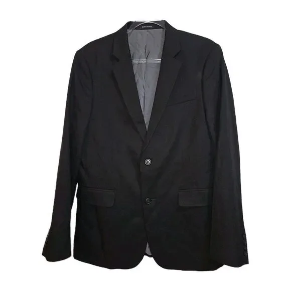 Claiborne Blazer Jacket Mens Size 40 Black, Lined, Never Worn