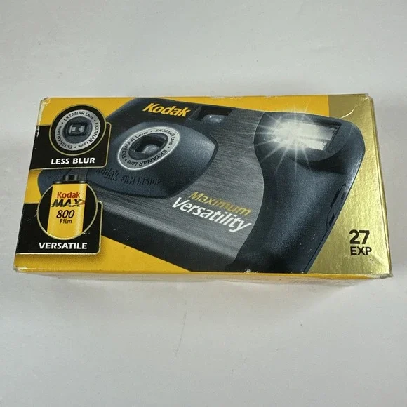 Kodak Max Single‎ Use Camera Disposable 800 Film 27 Exposures Expired 2006 Parts